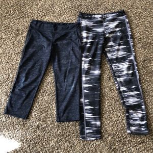 Girls XL workout compression pants & capris